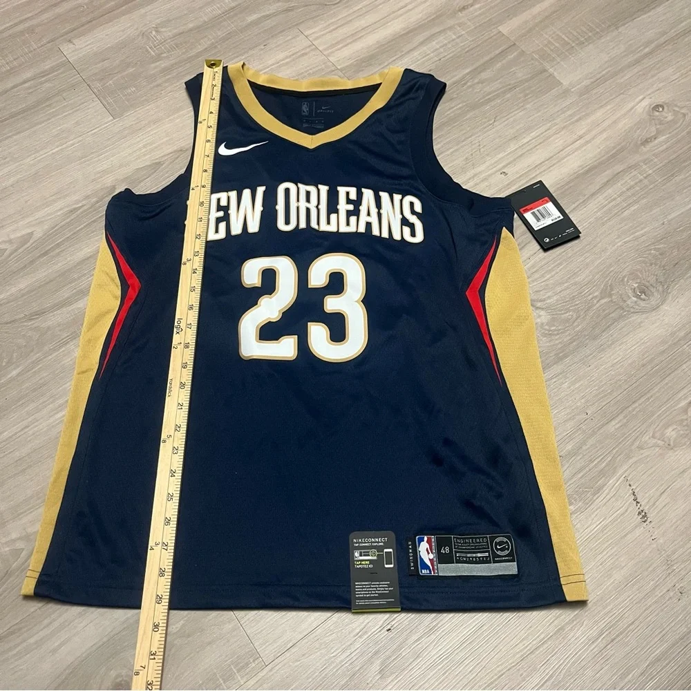 Nike Swingman Men’s Anthony Davis New Orleans‎ Pelicans Basketball Jersey Sz Lrg